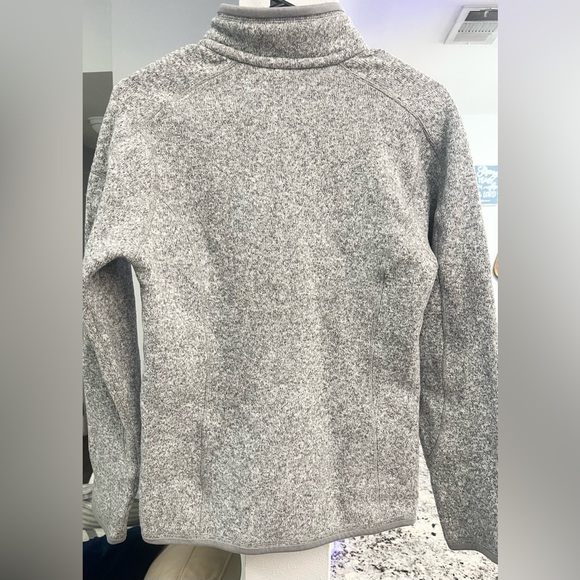 Patagonia Women's Zip-Up Sweater in Light Gray - Picture 6 of 9